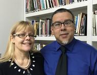 A pastoral couple from New Life Assembly of God